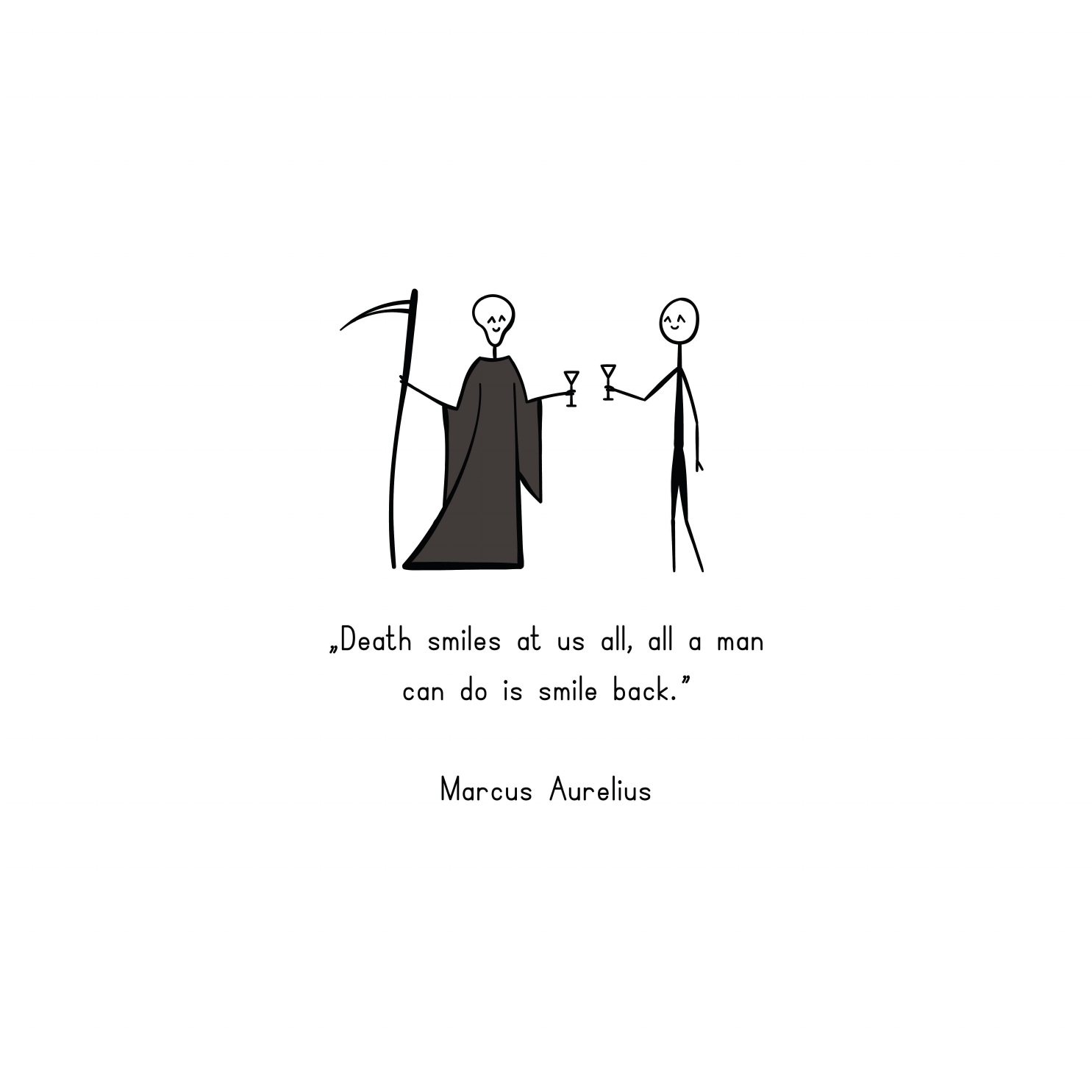 Illustrated philosophical reflection 2