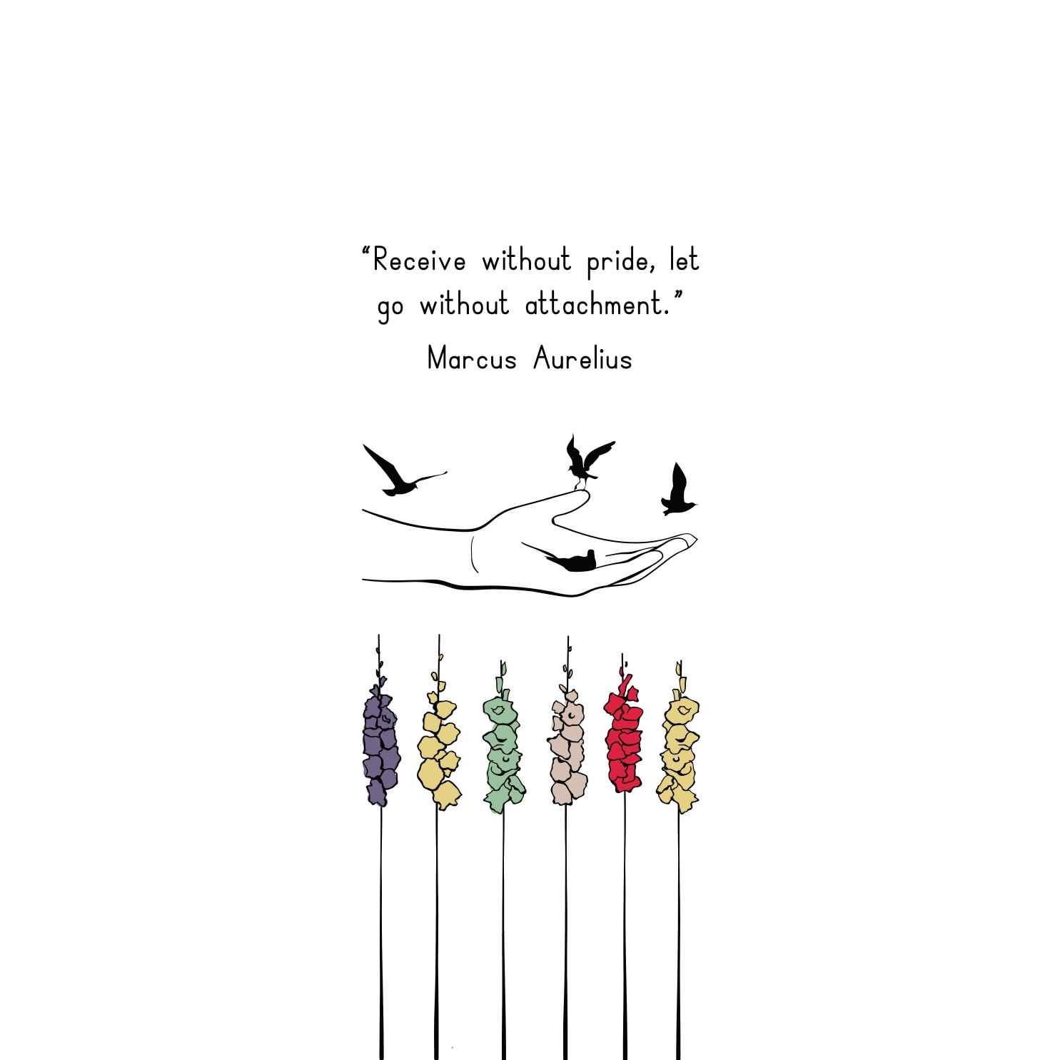Illustrated philosophical reflection 3
