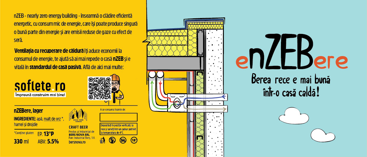 nZEB beer label, standard edition 5