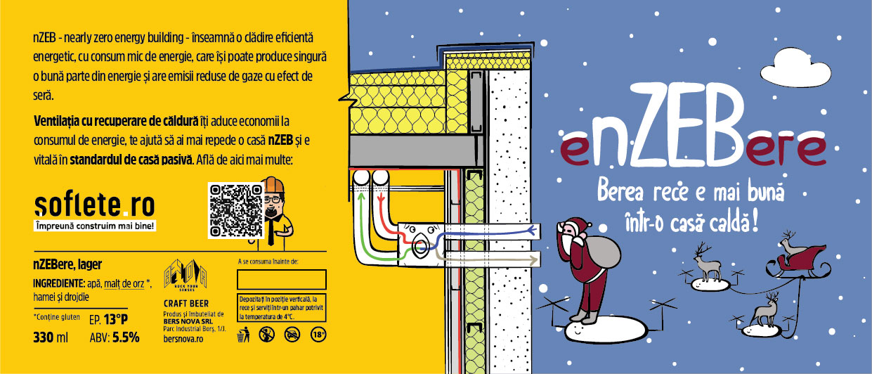 nZEB beer label, winter edition 5