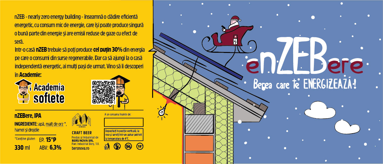 nZEB beer label, winter edition 6