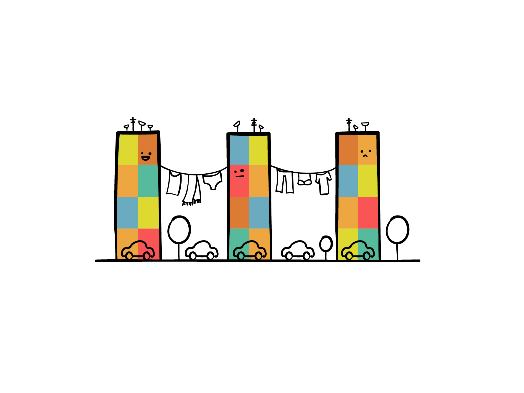 Reading the City educational illustration 05