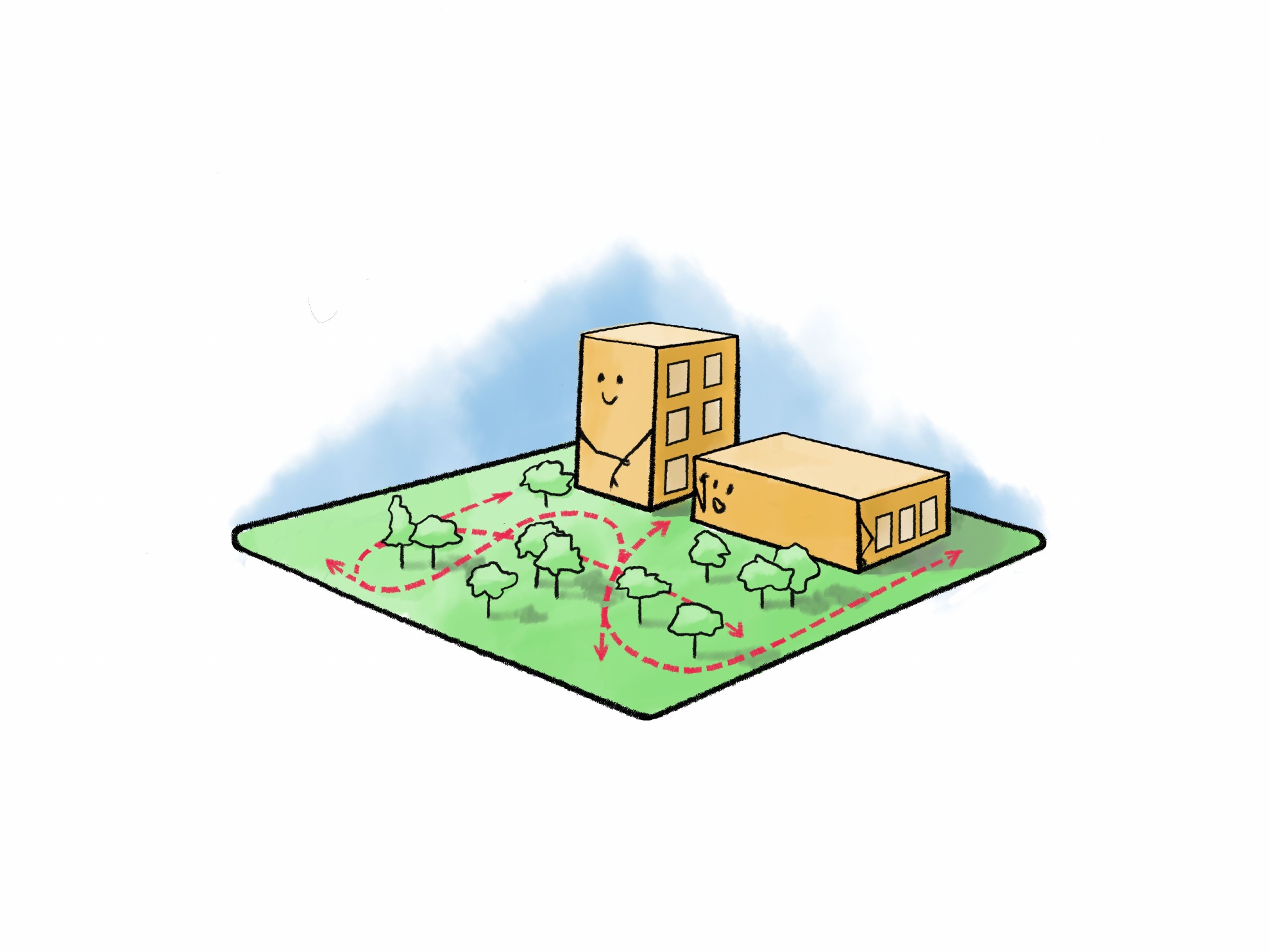 Urbanism explainer illustration 2